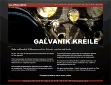 Tablet Screenshot of galvanik-kreile.de